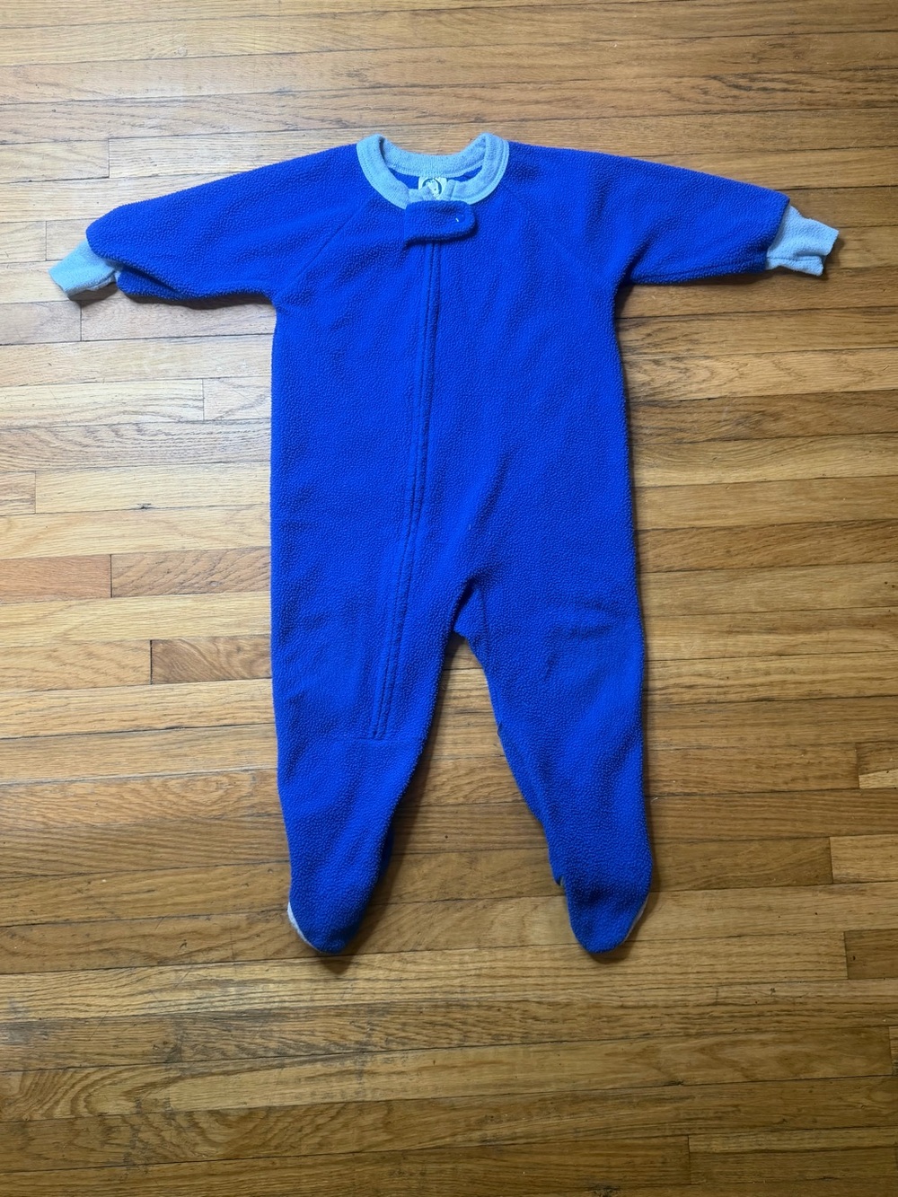Vintage Gerber 18M footed fleece sleeper